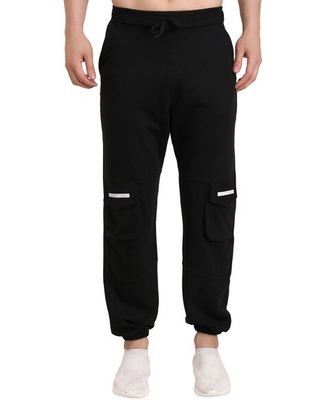 Buy Black Track Pants for Men by MANIAC Online