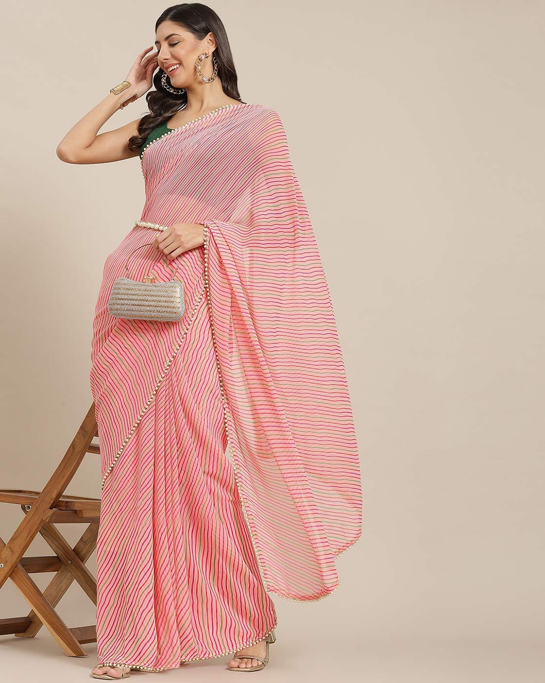 Buy Blue Sarees for Women by TIKHI IMLI Online