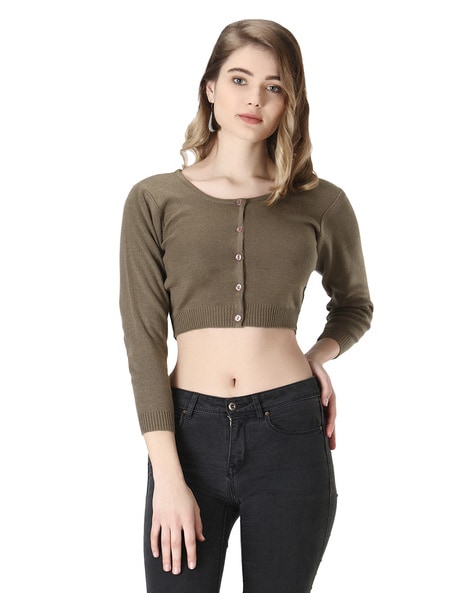 Buy Beige Sweaters Cardigans for Women by KNITCO Online Ajio