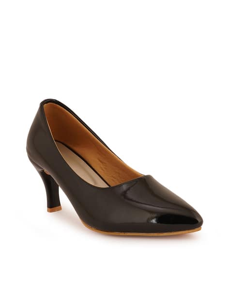 Buy Black Heeled Shoes for Women by MIJAS Online