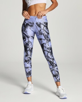 PUMA Women's High Waist Marble Printed 7/8 Women's Training Leggings