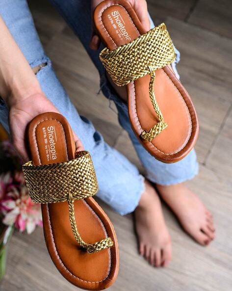 Women's Strap Flat Sandals, Summer Bohemia Strappy Sandals, Casual Solid  Color Sandals, Women Summer Outdoor Toe Ring Sandals - Walmart.com