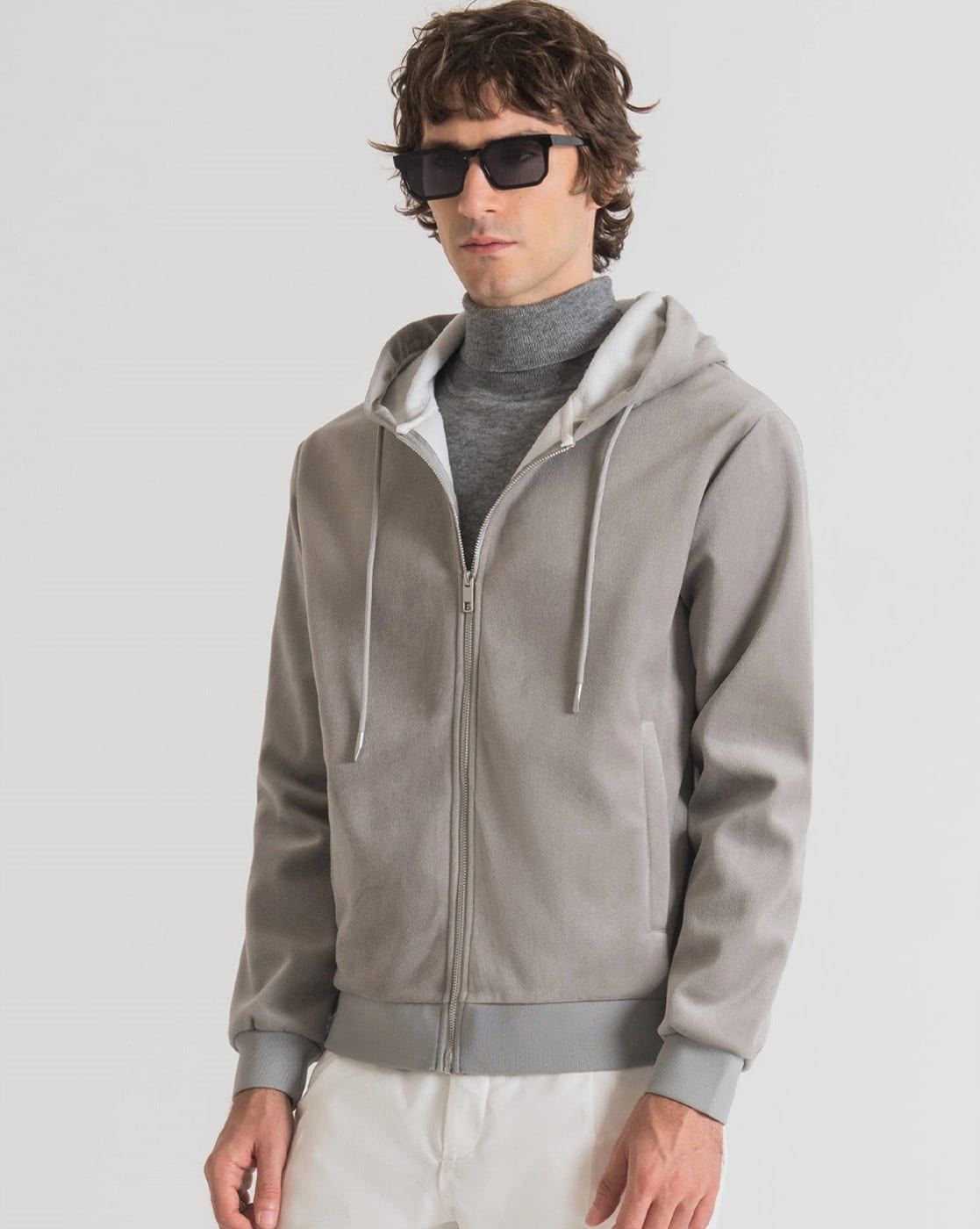 Buy Moon Grey Sweatshirt & Hoodies for Men by Antony Morato Online