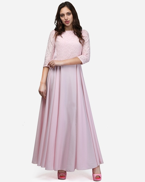Georgette Party Wear Ladies Designer Gown With Long Shrug at Rs 3000 in New  Delhi