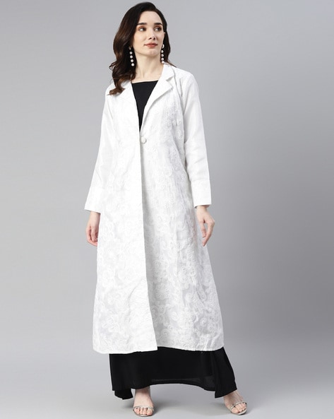 Buy EUPHORIA WARDROBE Suede Full Sleeve Women's Coat | Women Jacket |  Winter Coat for Women's | Color-White at Amazon.in