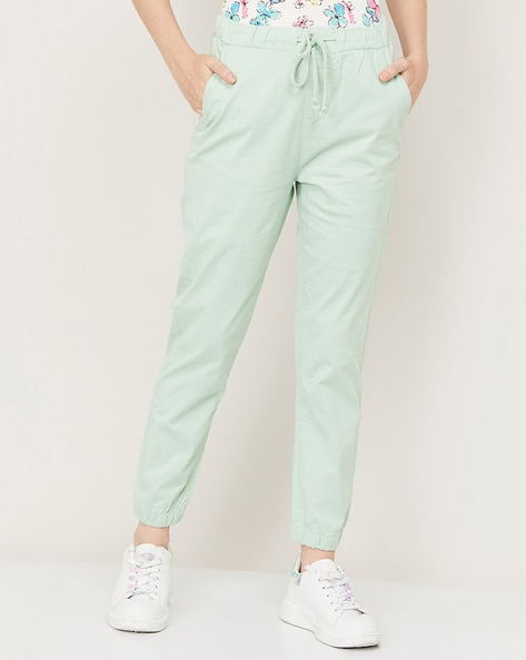 BOSSINI Women Solid Ankle-Length Trousers | Lifestyle Stores | Sanjay Place  | Agra