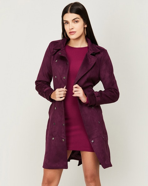 Buy Brown Jackets & Coats for Women by Marks & Spencer Online | Ajio.com