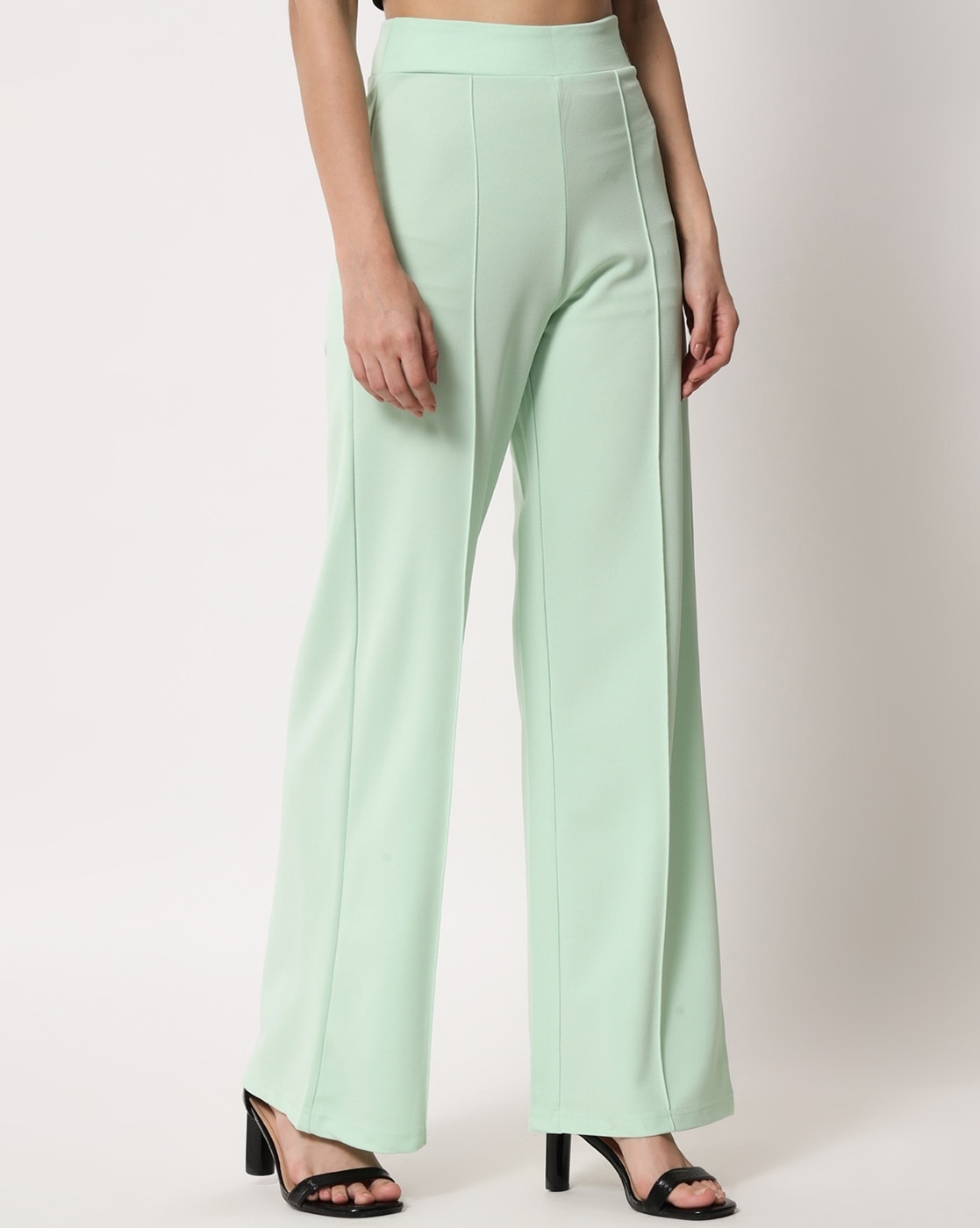 Buy Green Trousers & Pants for Women by KOTTY Online