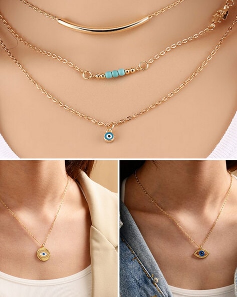 Layered coin necklace on sale gold