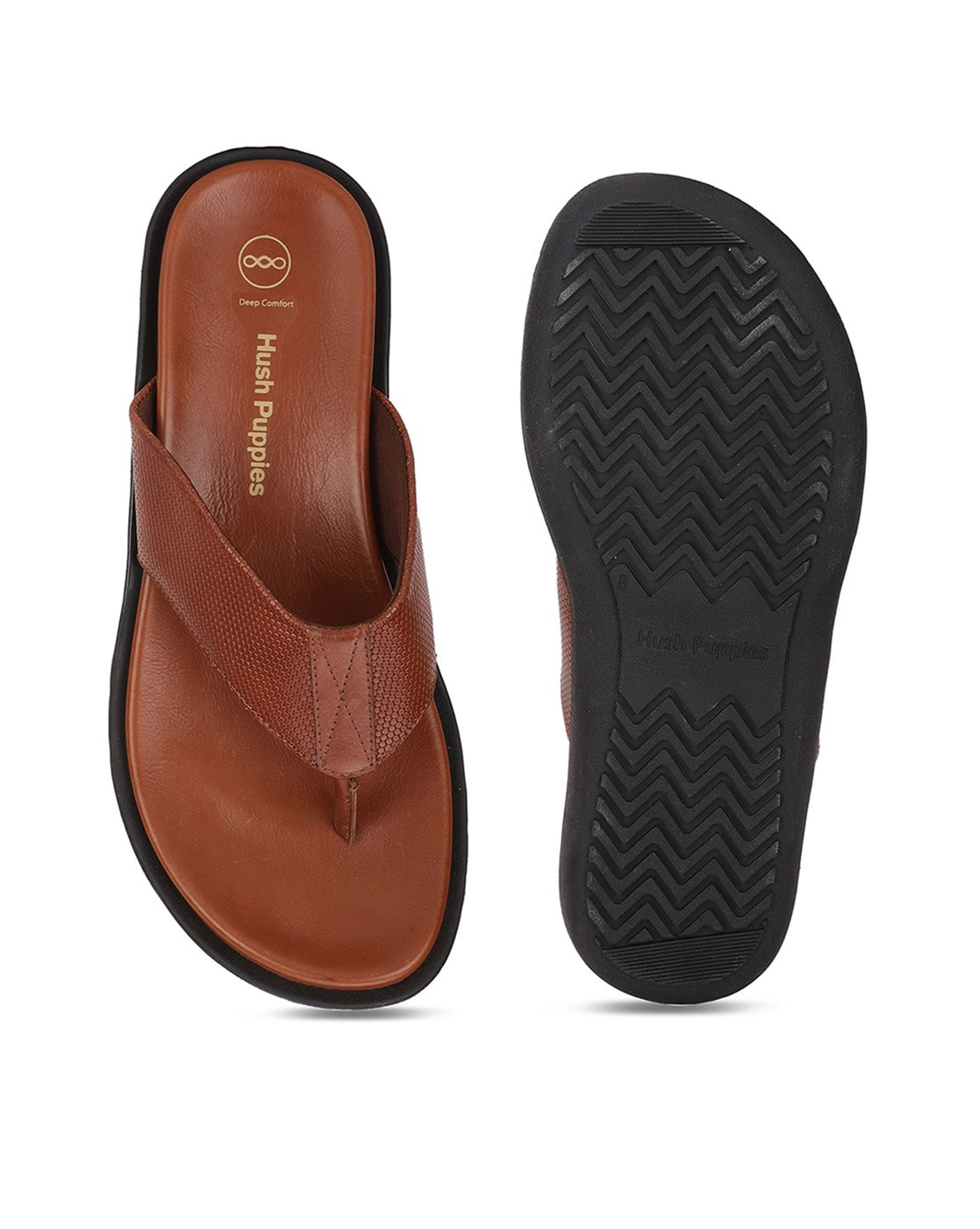 Hush Puppies CONNOR Mens Leather Toe Post Sandals Brown | Shuperb-sgquangbinhtourist.com.vn