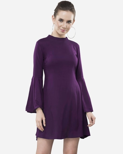 Express Purple Dresses