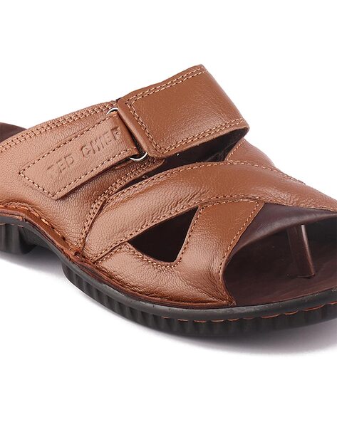 Brown Leather Red Chief Tan Mens Casual Slippers at Rs 1916/pair in Kanpur