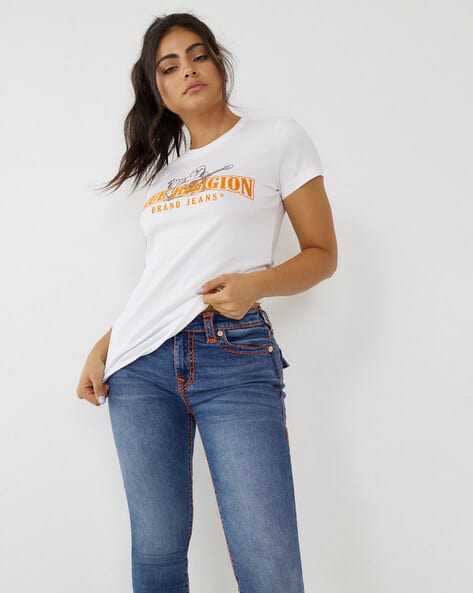 Typographic Crew Neck T-shirt