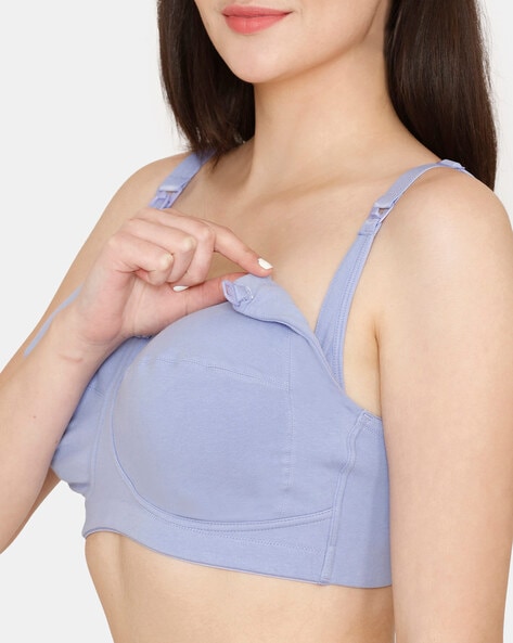 Grove Double Layered Non-Wired Non-Padded Full Coverage Super Support Bra