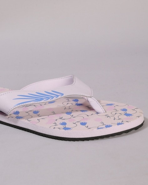 Buy Silver Violet Flip Flop Slippers for Women by ADIDAS Online