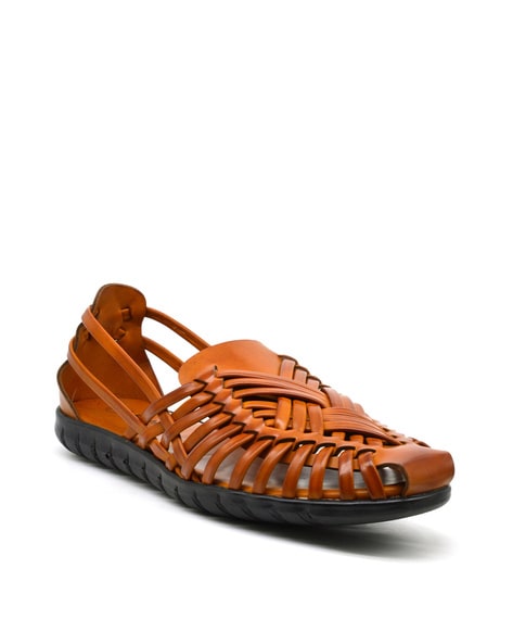 Buy Tan Sandals for Men by OCAL Online Ajio