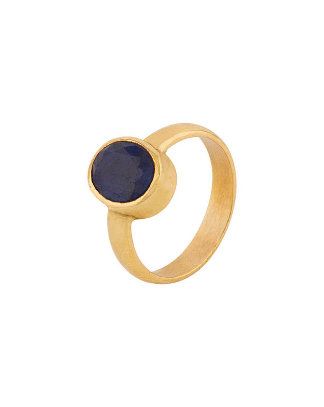 TODANI JEMS 10.25 Ratti 9.72 Carat Neelam Ring Blue Sapphire Adjustable Ring  for Men & Women : Amazon.in: Fashion