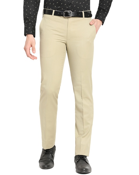 Buy Grey Trousers & Pants for Men by RAYMOND Online | Ajio.com