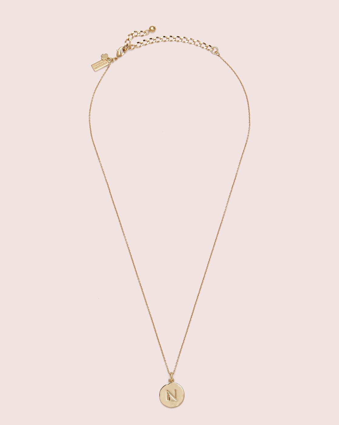 Kate spade mini initial deals pendant necklace