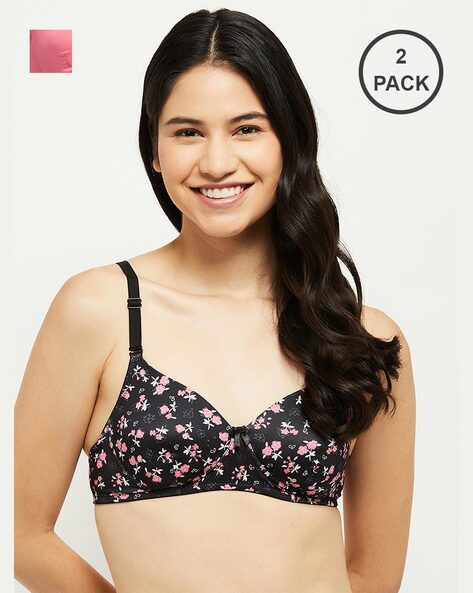 Buy Black & Pink Bras for Women by MAX Online