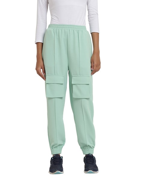 SHEIN Coolane Elastic Waist Cargo Pants With Chain | SHEIN IN