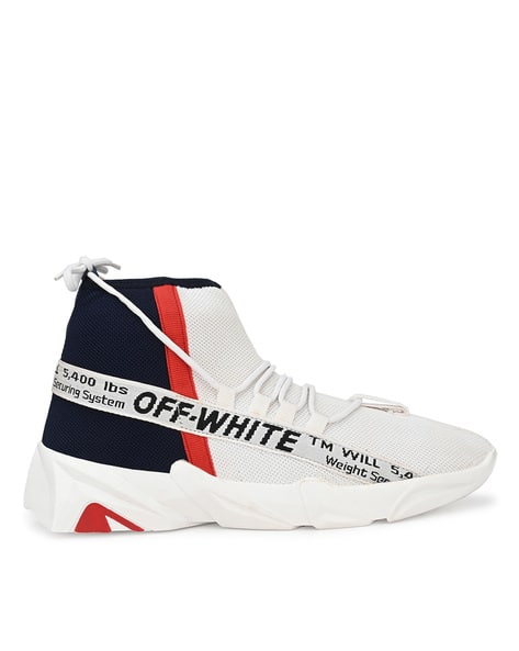 Buy White Navy Blue Boots for Men by RAY J Online