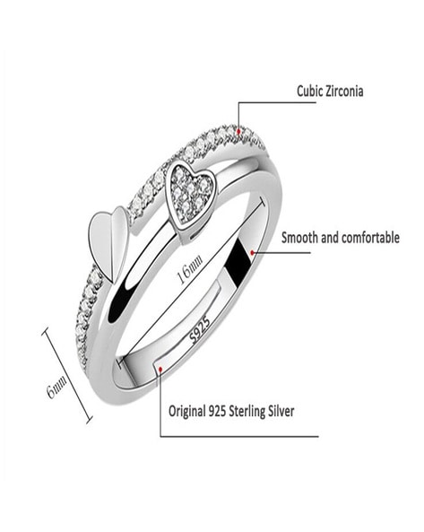 Cheap Pure Silver Men's Ring with Zircon Stone, Fine Jewelry Rings for Men,  Fashion Accessory Gifts to Boyfriend | Joom
