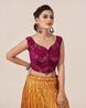 Buy Magenta Blouses for Women by Himrise Online | Ajio.com