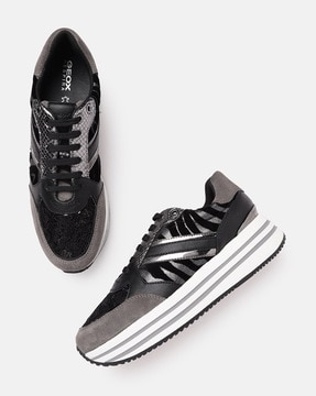 Buy Coach Citysole Skate Lace-Up Sneakers, Black Color Women