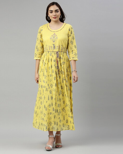 POONJALIYA Straight Gown Price in India - Buy POONJALIYA Straight Gown  online at Flipkart.com