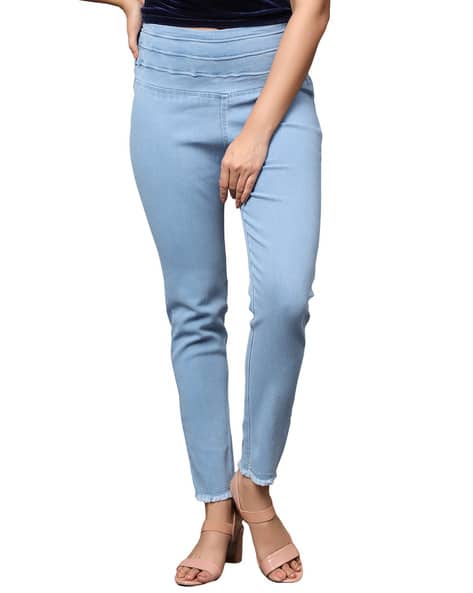 High-Rise Stretch Jeggings