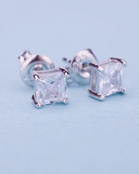 Princess Diamond Earring | Everbrite Jewellery