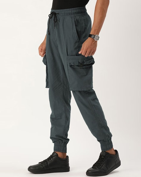 Buy Dark grey Trousers & Pants for Women by BENE KLEED Online