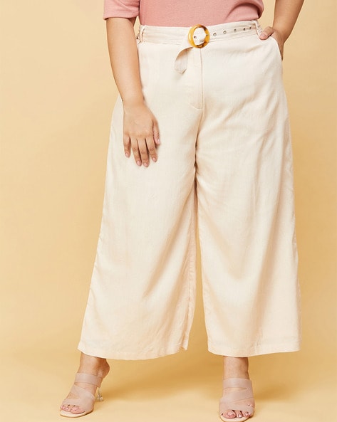 Wide Leg Cropped Trousers - Curvy Chic Online - plus size clothing – Curvy  Chic Boutique