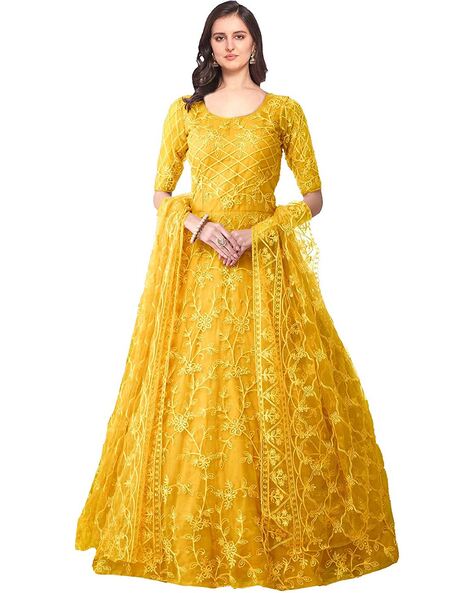 Yellow 2025 gown online