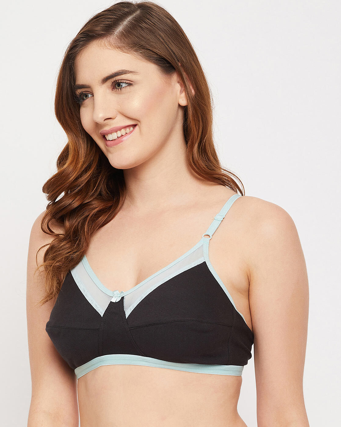 Buy Black, Blue Bras for Women by Clovia Online