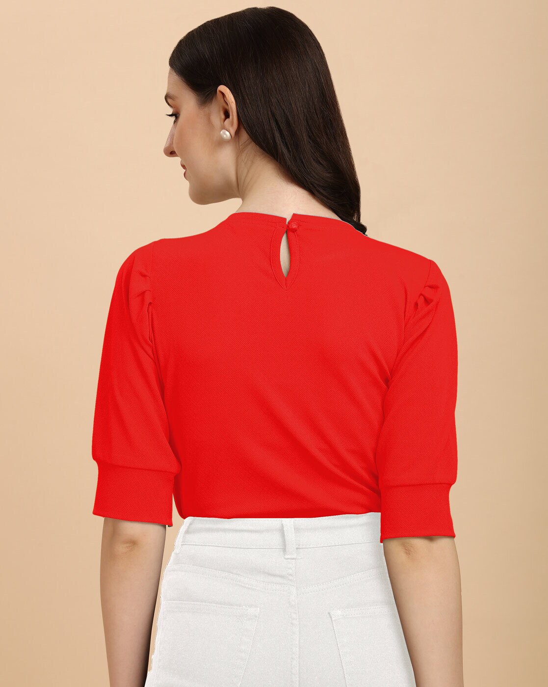 Buy Red Tops for Women by Wedani Online