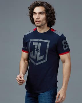 the souled store Graphic Print Crew-Neck T-shirt-picture-20