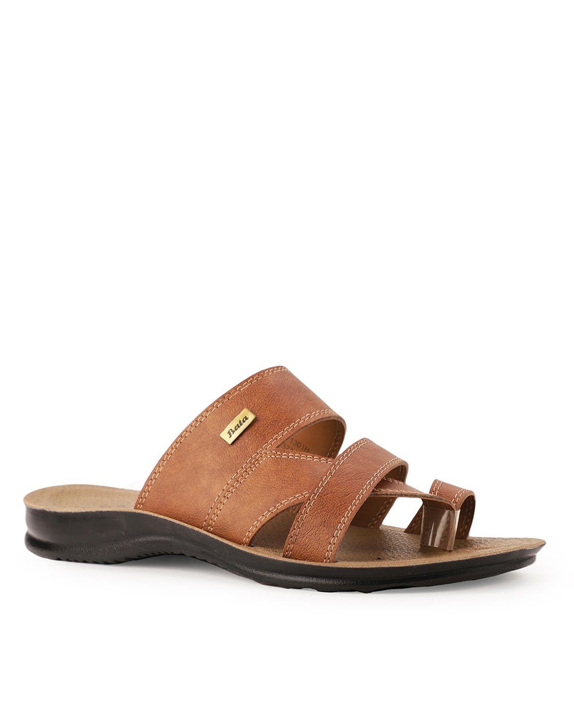 Bata leather sandal for men at fair price on easy2by