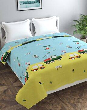 Buy MORADO Handloom Double Duvet Cover w Online | Ajio.com