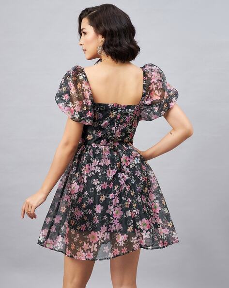 Floral dresses shop with sleeves