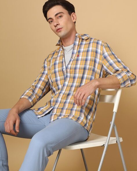 Levis shop checkered shirt