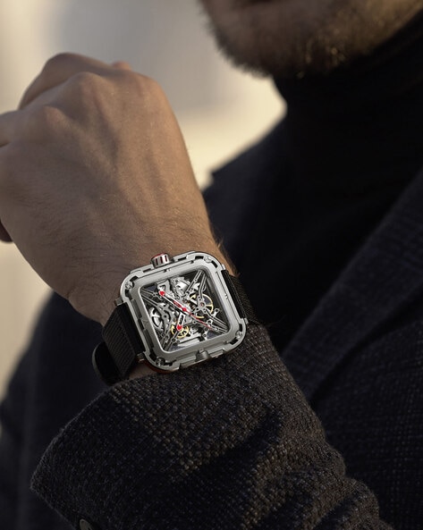 CIGA Design X Series Review: Black Skeleton Watch With Custom Movement -