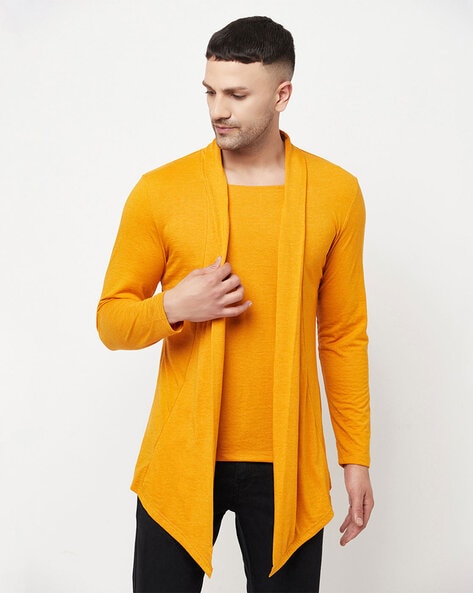 Mustard 2025 shrug cardigan