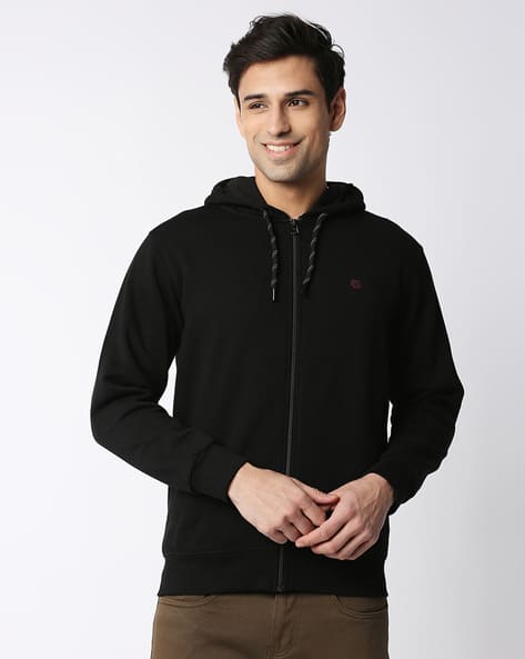 Buy Black Sweatshirt Hoodies for Men by DRAGON HILL Online