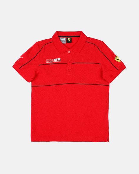 Icon Logo Embroidered Polo T-Shirt