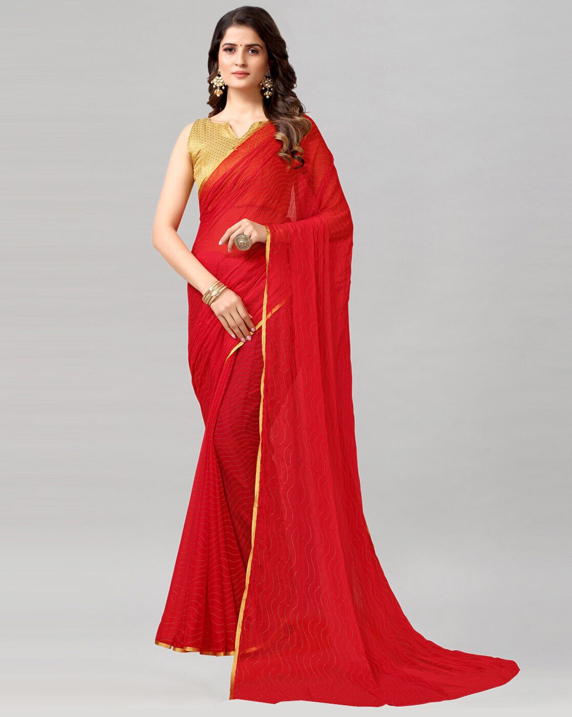 Buy Pink Sarees for Women by SHAILY Online | Ajio.com