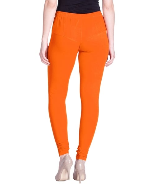 Buy Orange Leggings for Women by LYRA Online