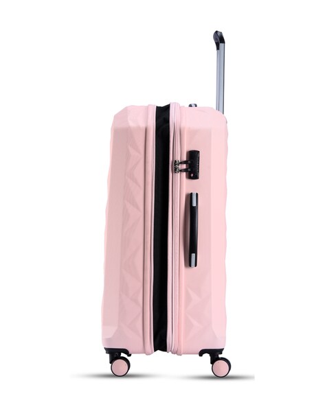 Y-Not Trolley Suitcases Set w/ TSA Locks Travelling Luggage Essential, Adult Unisex, Pink
