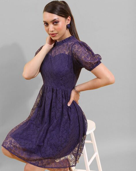 Buy Navy Blue Dresses for Women by KETCH Online